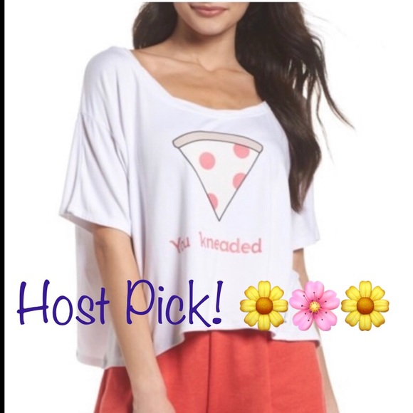 The Laundry Room Tops - NWT - YOU KNEADED ME Baggy Beach Tee -Medium